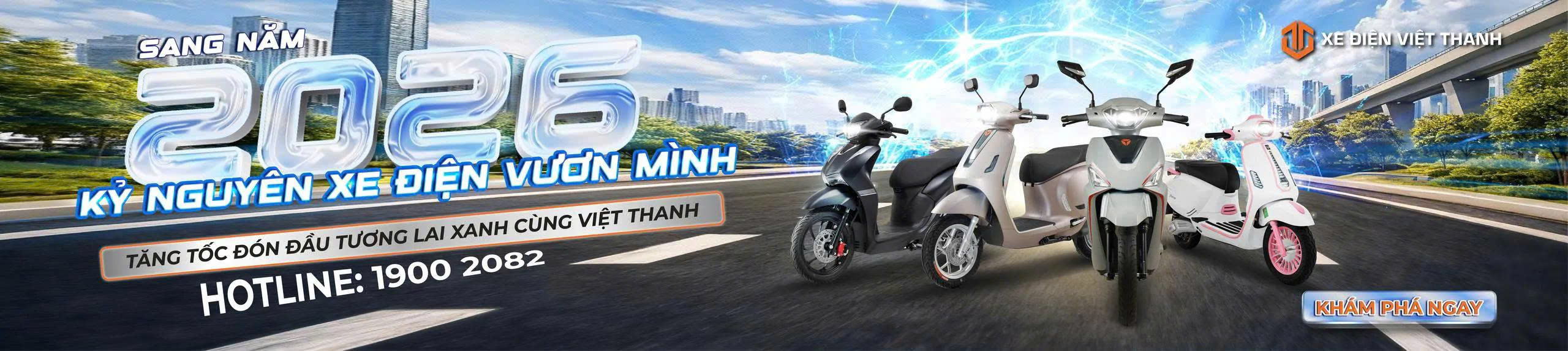 Xe máy điện hiện đại - ưu đãi lớn